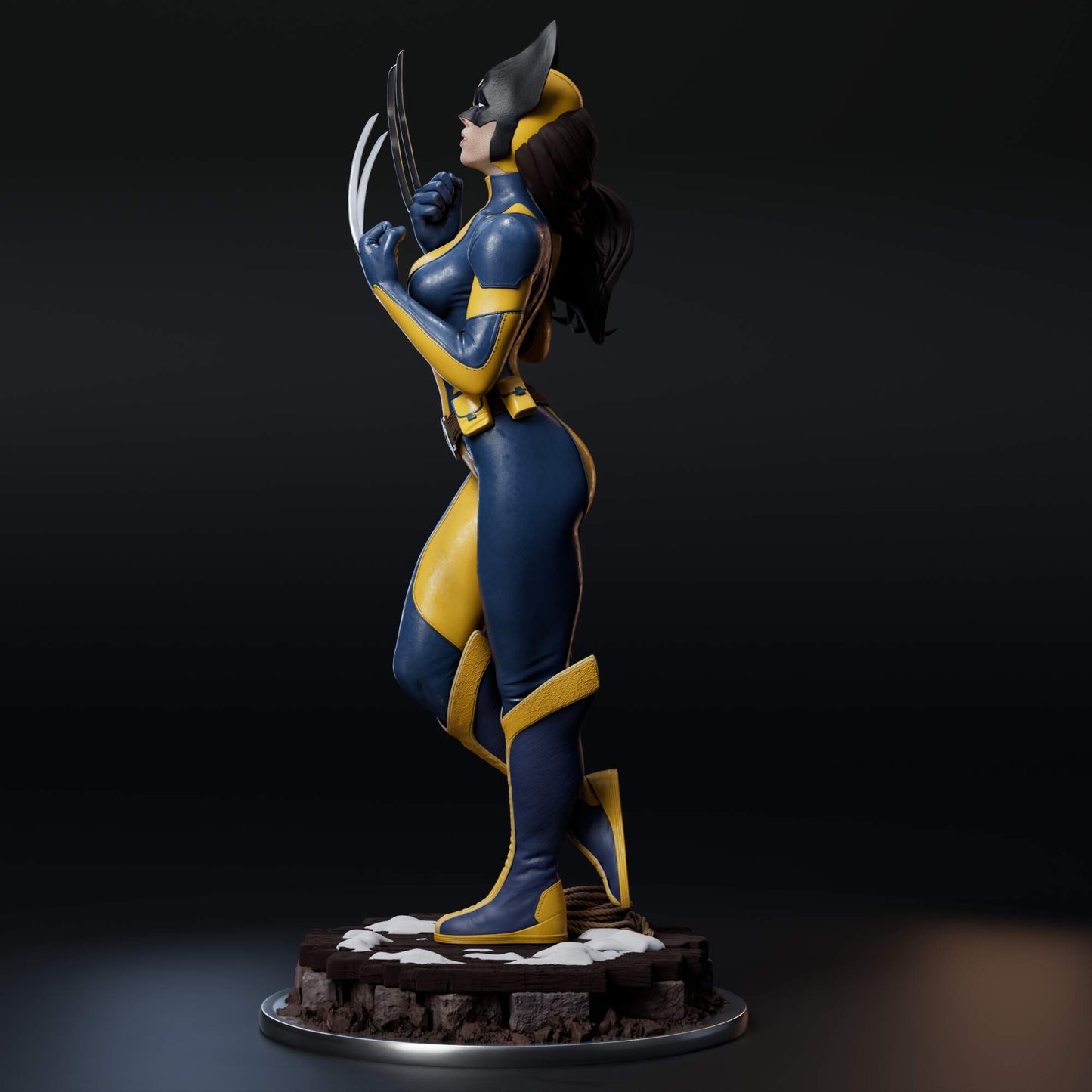 Laura (Wolverine) - Unassembled and Unpainted Garage Kit - Model Designed by Abe3D/Rangel