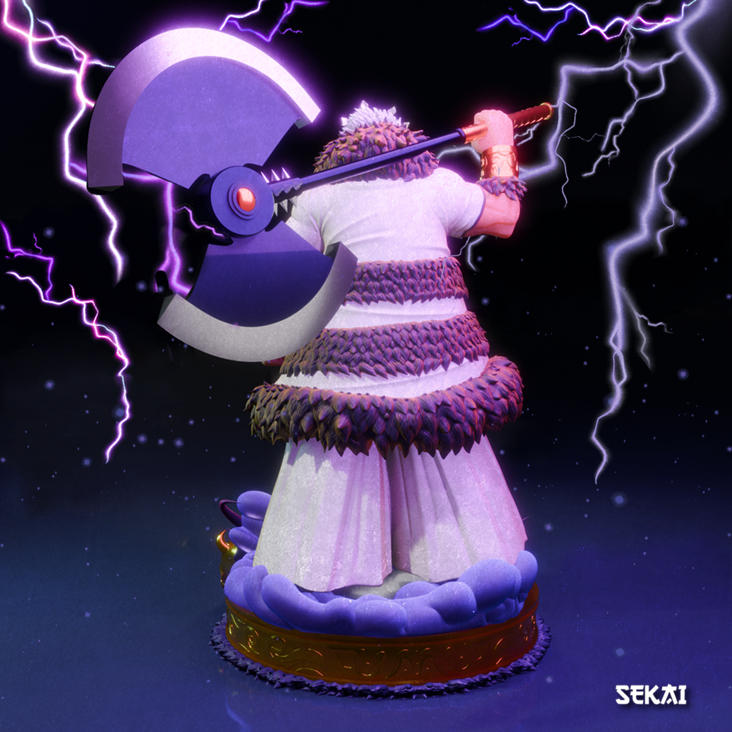 Baraggan - Unassembled and Unpainted Garage Kit - Model Designed by Sekai3D
