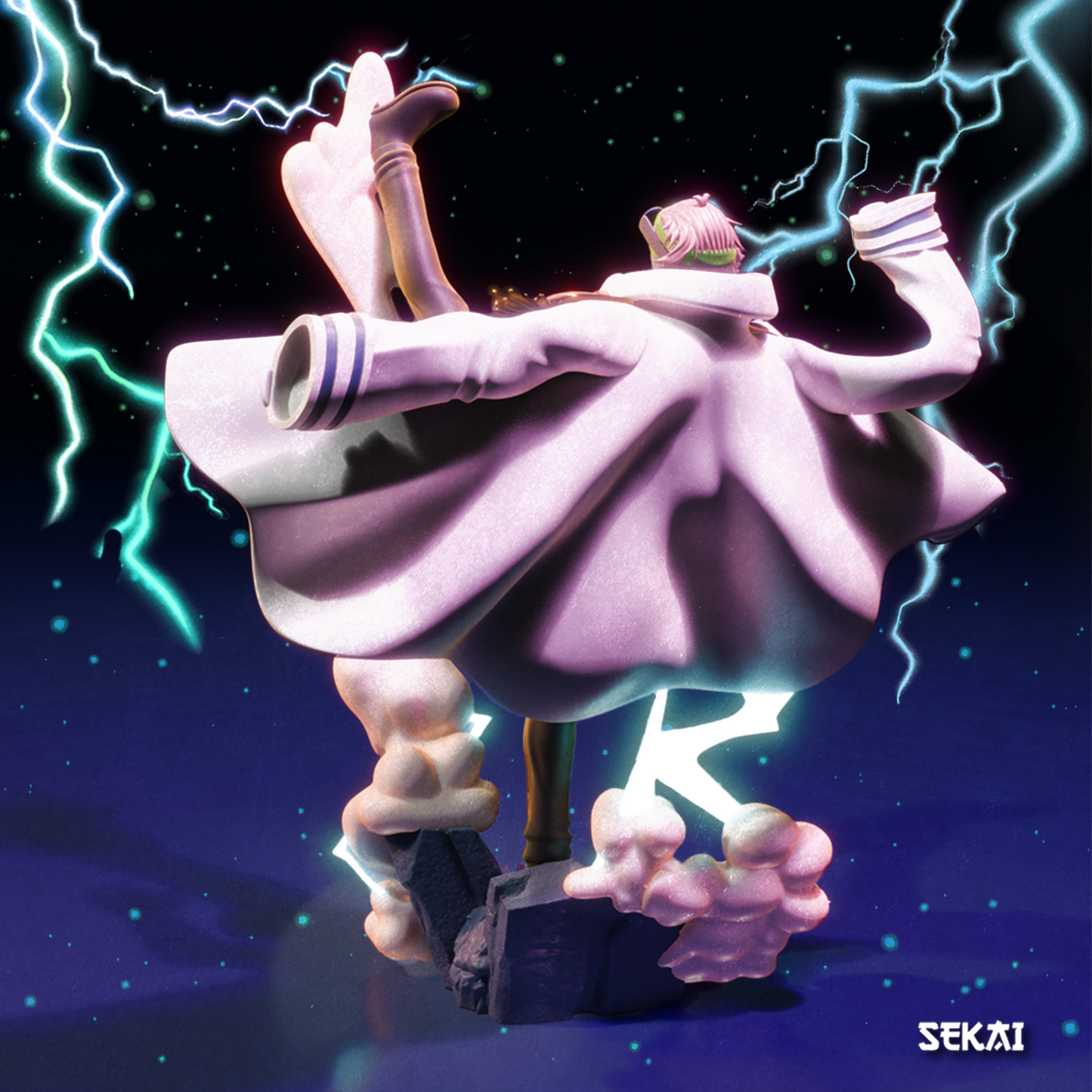 Koby - Unassembled and Unpainted Garage Kit - Model Designed by Sekai3D