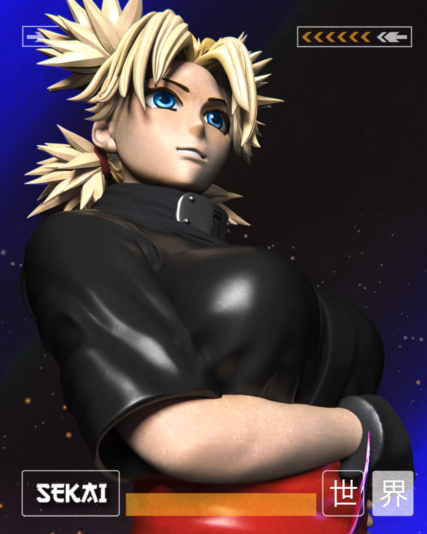 Temari - Unassembled and Unpainted Garage Kit - Model Designed by Sekai3D