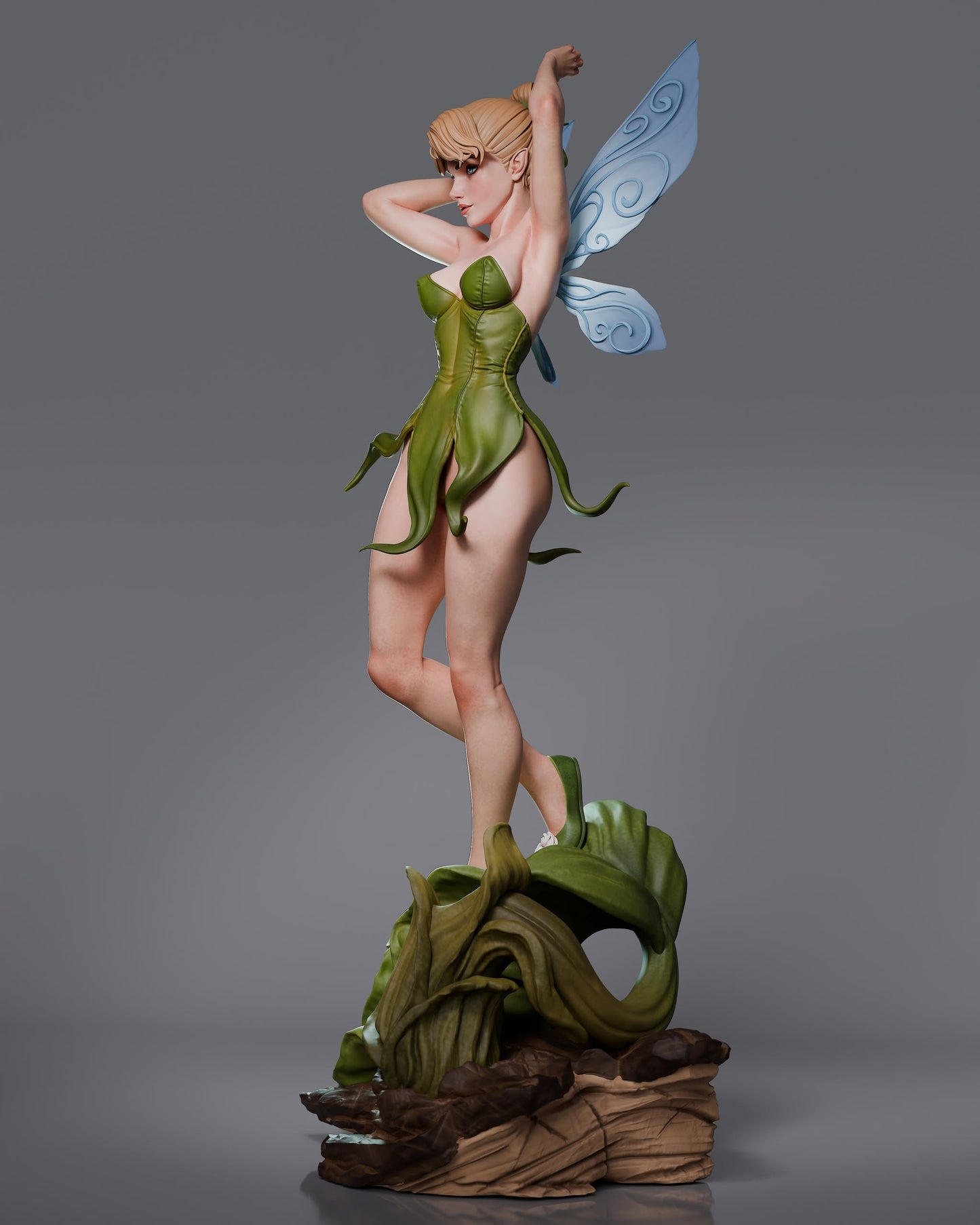 Tinkerbell - Unassembled and Unpainted Garage Kit - Model Designed by Abe3 and