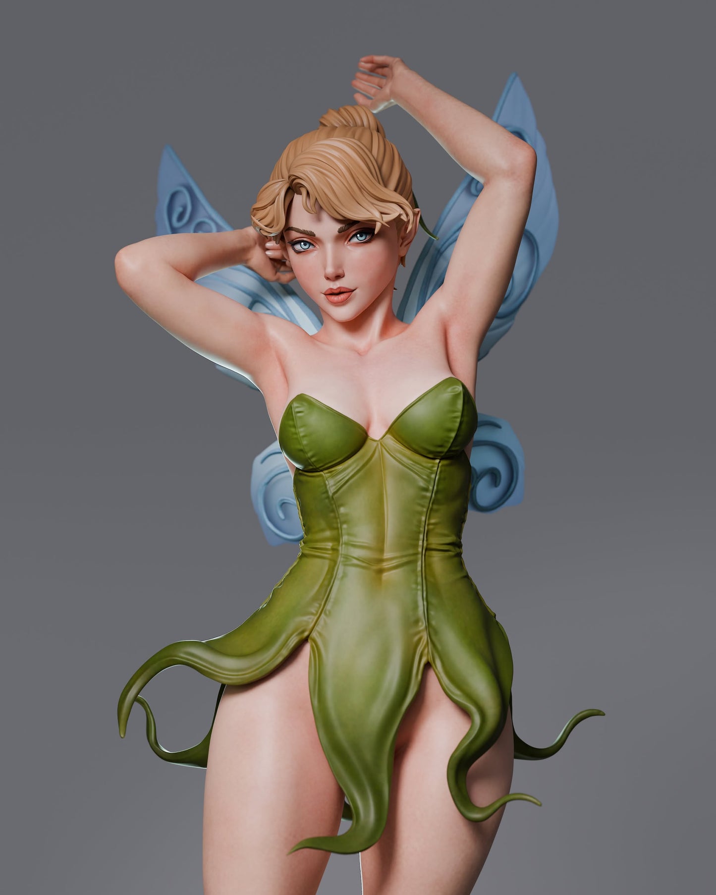 Tinkerbell - Unassembled and Unpainted Garage Kit - Model Designed by Abe3 and