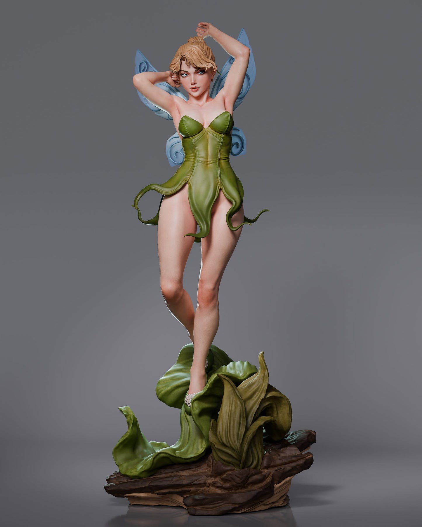 Tinkerbell - Unassembled and Unpainted Garage Kit - Model Designed by Abe3 and