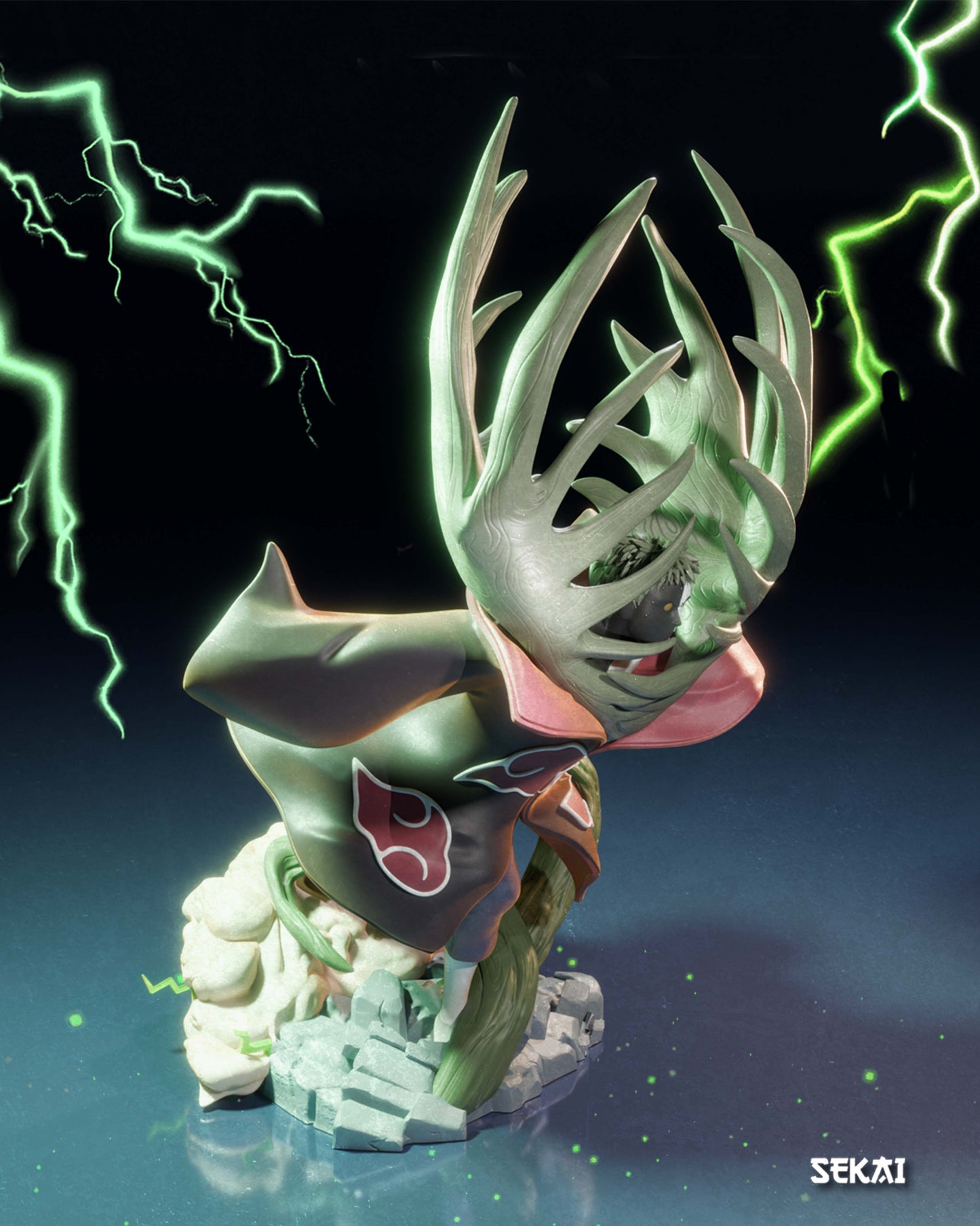Zetsu - Unassembled and Unpainted Garage Kit - Model Designed by Sekai3D