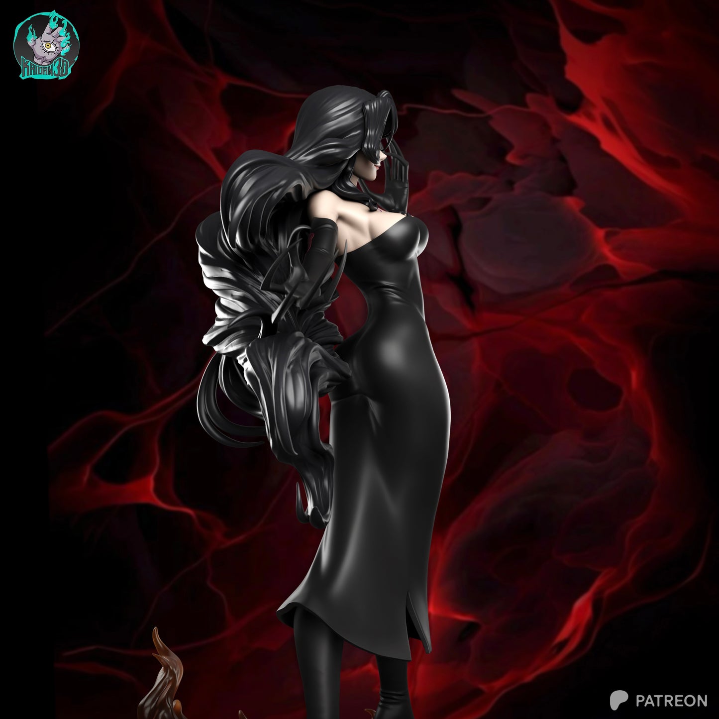 Lust - Unassembled and Unpainted Garage Kit - Model Designed by Kaidan3D
