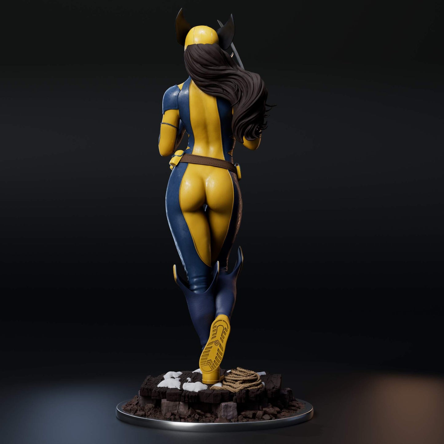 Laura (Wolverine) - Unassembled and Unpainted Garage Kit - Model Designed by Abe3D/Rangel