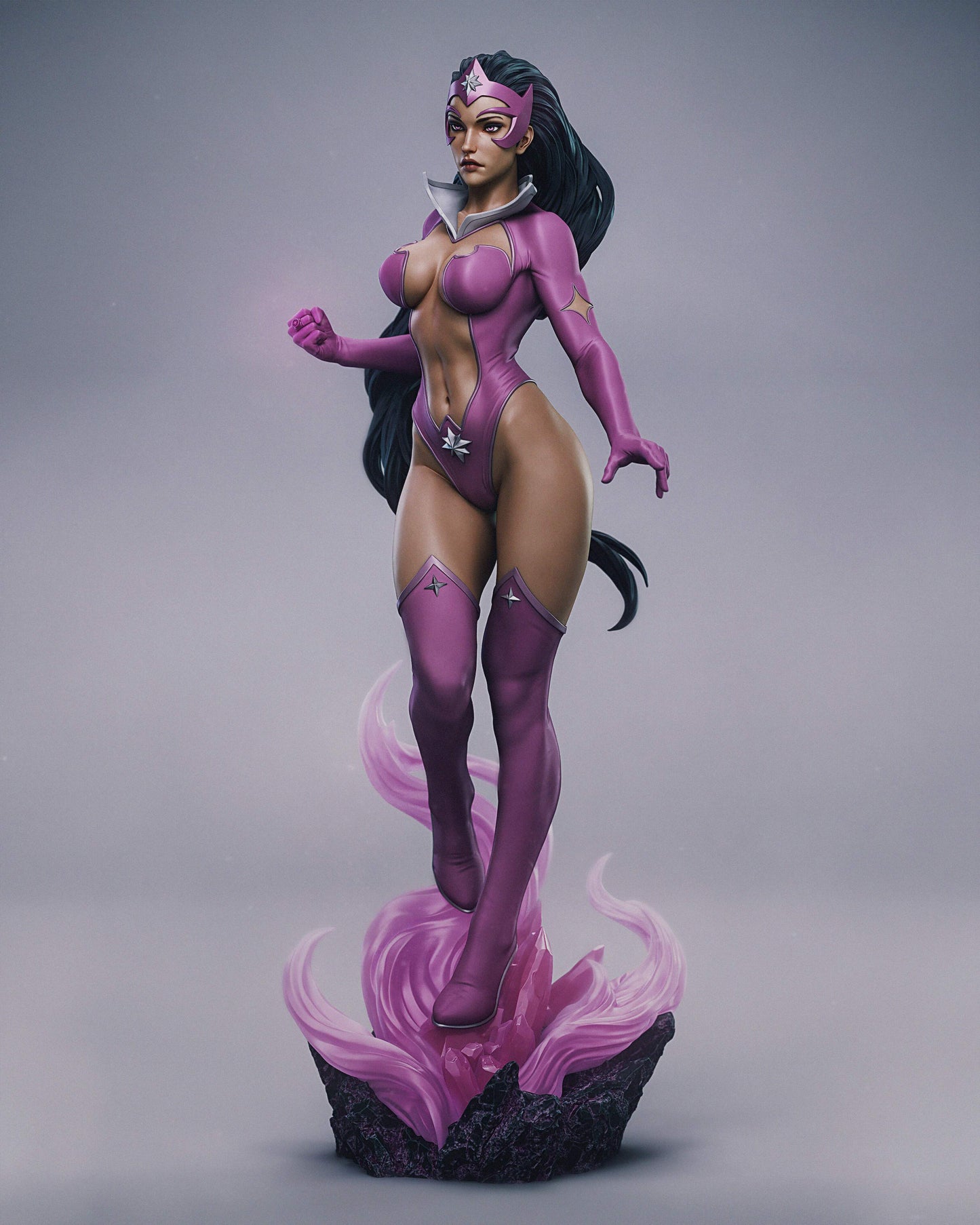 Star Sapphire - Unassembled and Unpainted Garage Kit - Model Designed by Abe3D/RoneJr