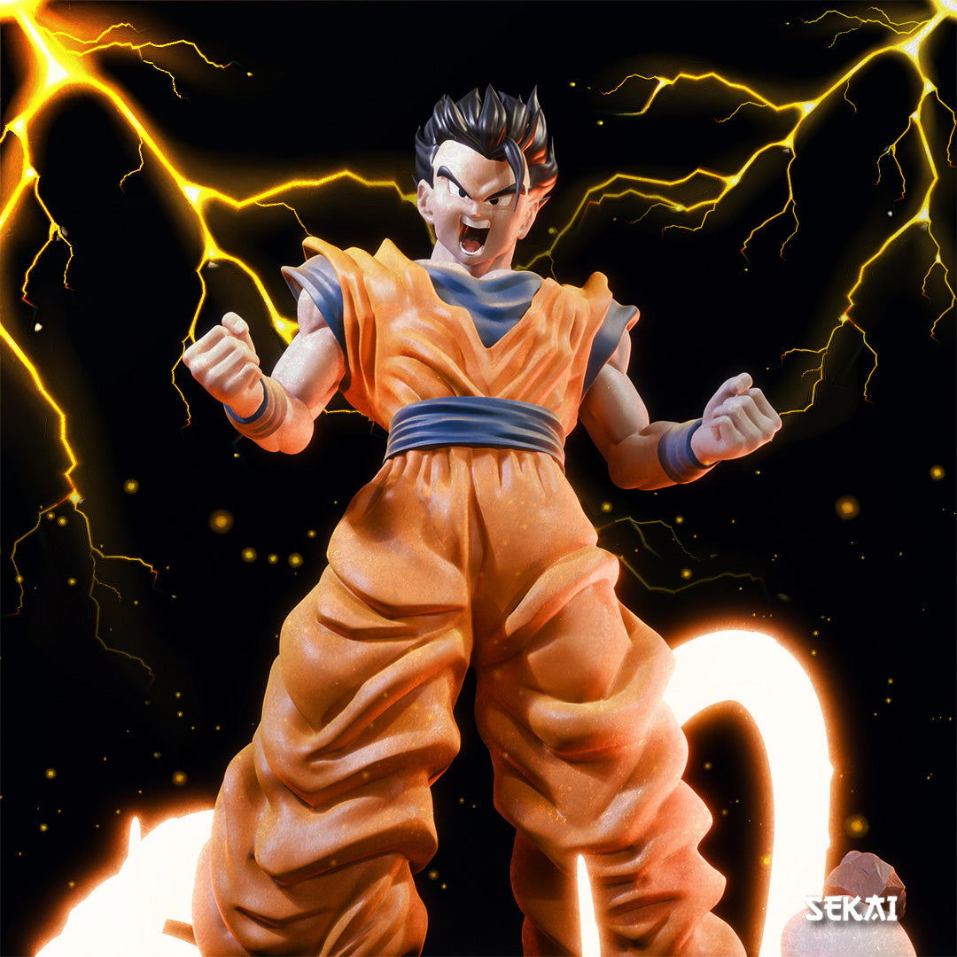 Ultimate Gohan - Unassembled and Unpainted Garage Kit - Model Designed by Sekai