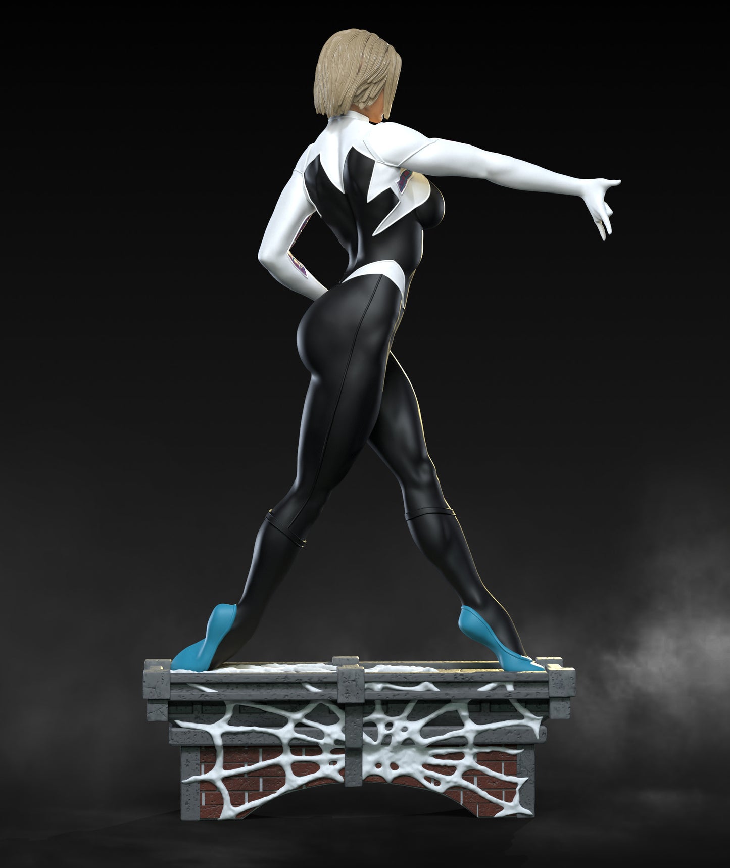 Spider-Gwen - Unassembled and Unpainted Garage Kit - Model Designed by Abe3d/MATC3D
