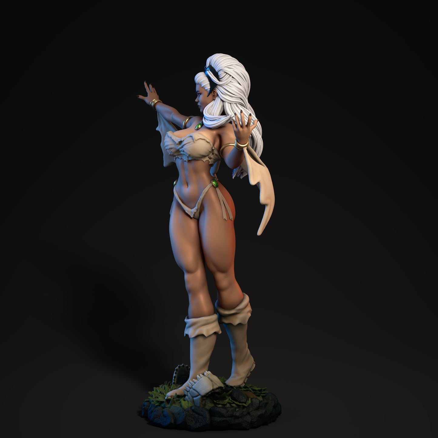 Storm Savage Lands - Unassembled and Unpainted Garage Kit - Model Designed by Abe3d/Jungles