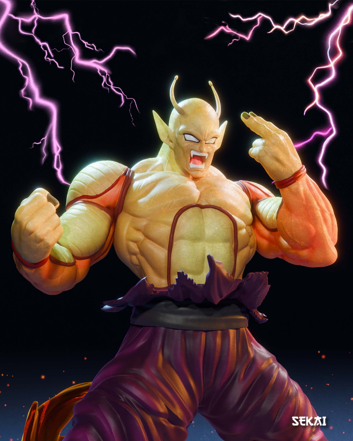 Super Piccolo (DB Super) - Unassembled and Unpainted Garage Kit - Model Designed by Sekai3D