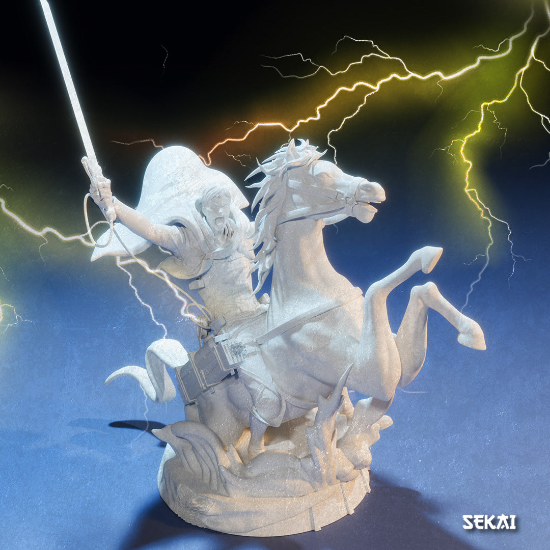Erwin - Unassembled and Unpainted Garage Kit - Model Designed by Sekai3D