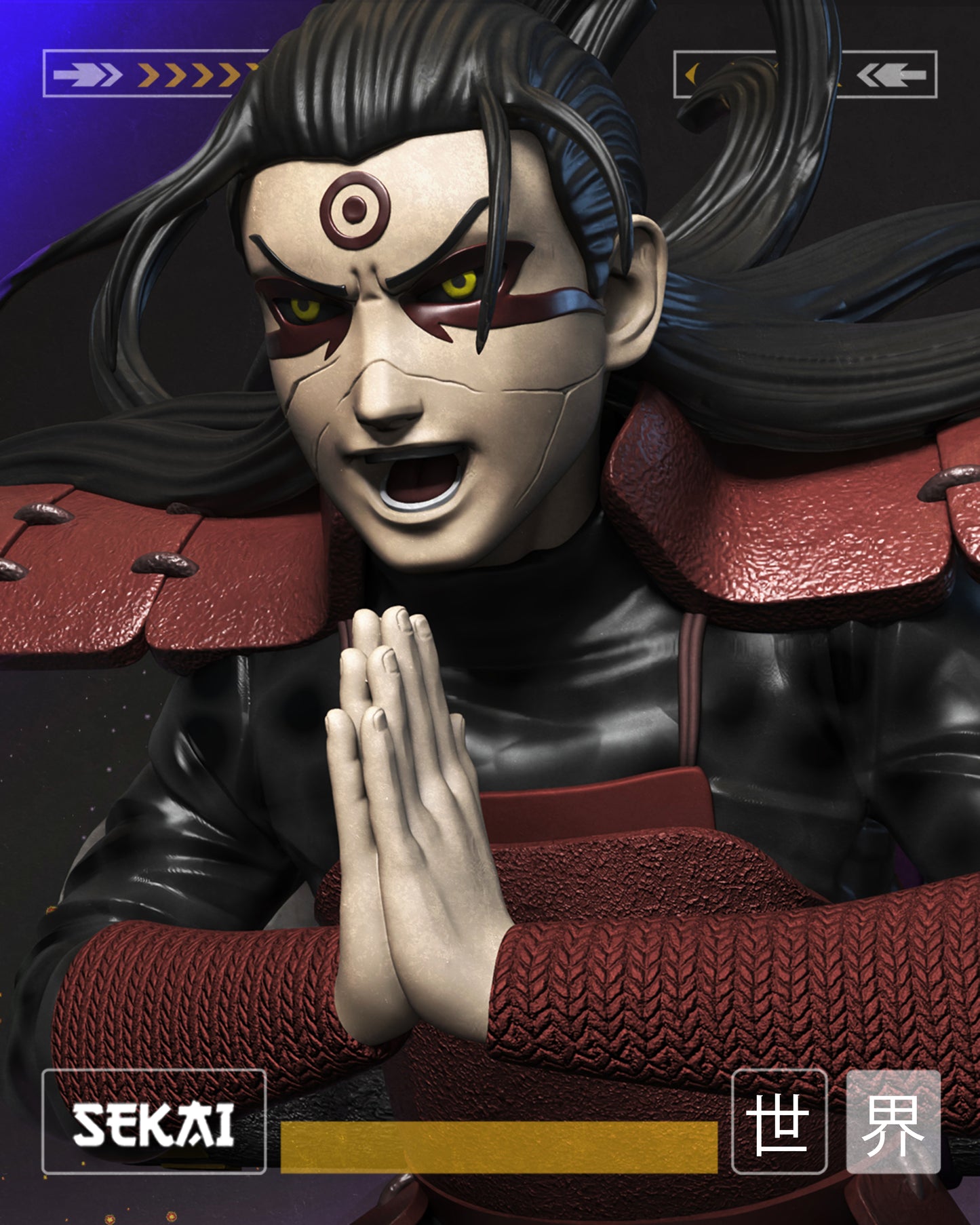 Hashirama - Unassembled and Unpainted Garage Kit - Model Designed by Sekai3D