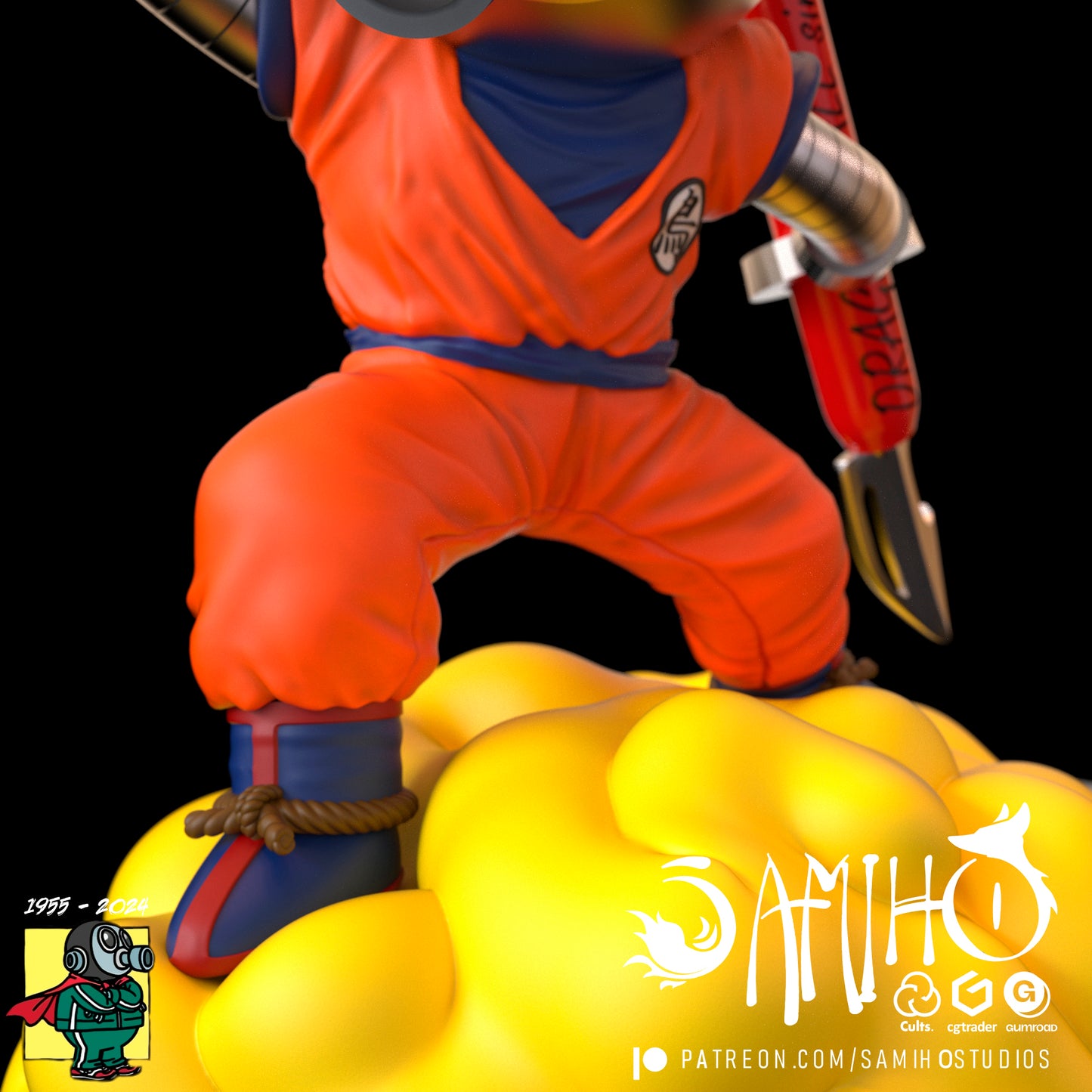 Akira - Unassembled and Unpainted Garage Kit - Model Designed by Samiho Studios