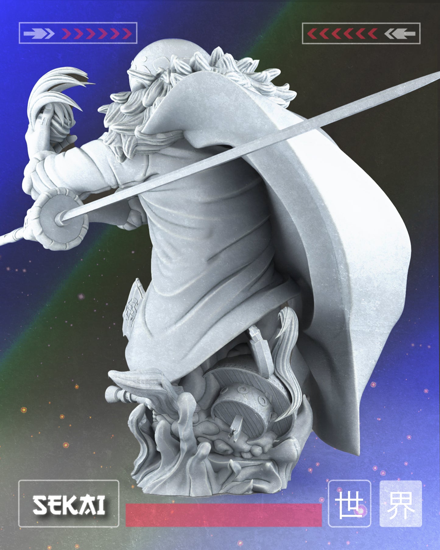 Law - Unassembled and Unpainted Garage Kit - Model Designed by Sekai3D