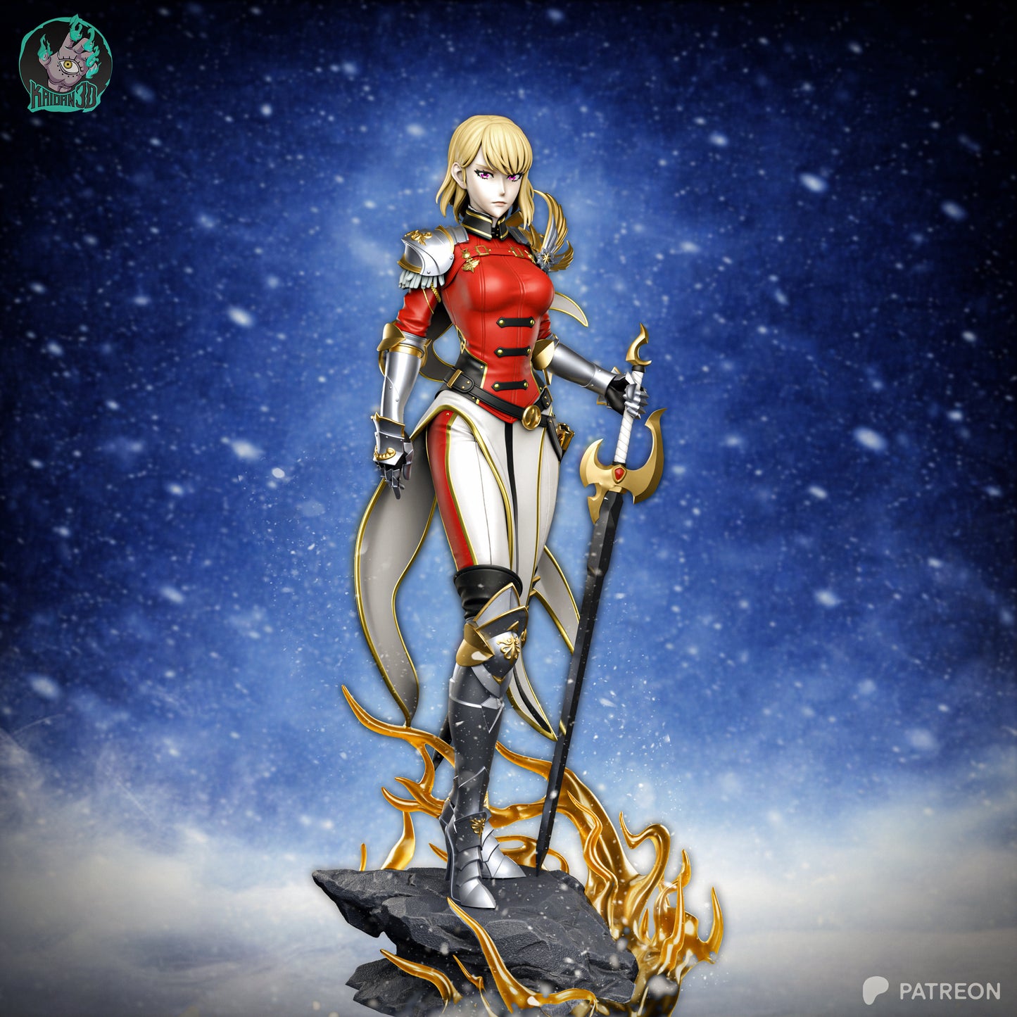 Cha Hae-In - Unassembled and Unpainted Garage Kit - Model Designed by Kaidan3D