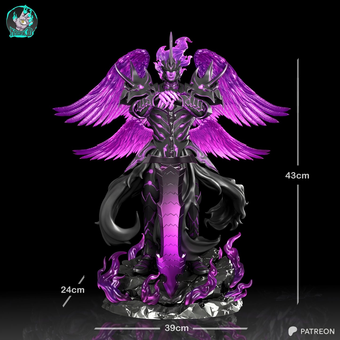 Bellion - Unassembled and Unpainted Garage Kit - Model Designed by Kaidan3D