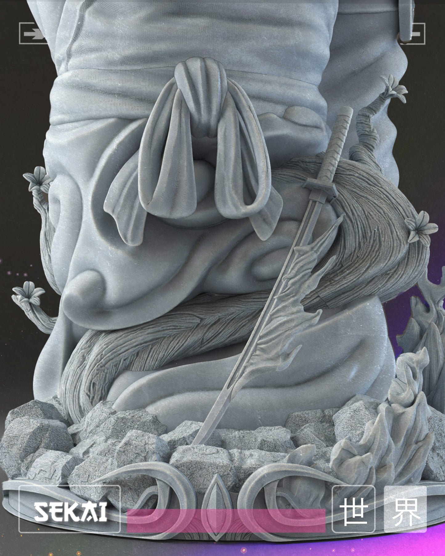 Momo Hinamori - Unassembled and Unpainted Garage Kit - Model Designed by Sekai3D