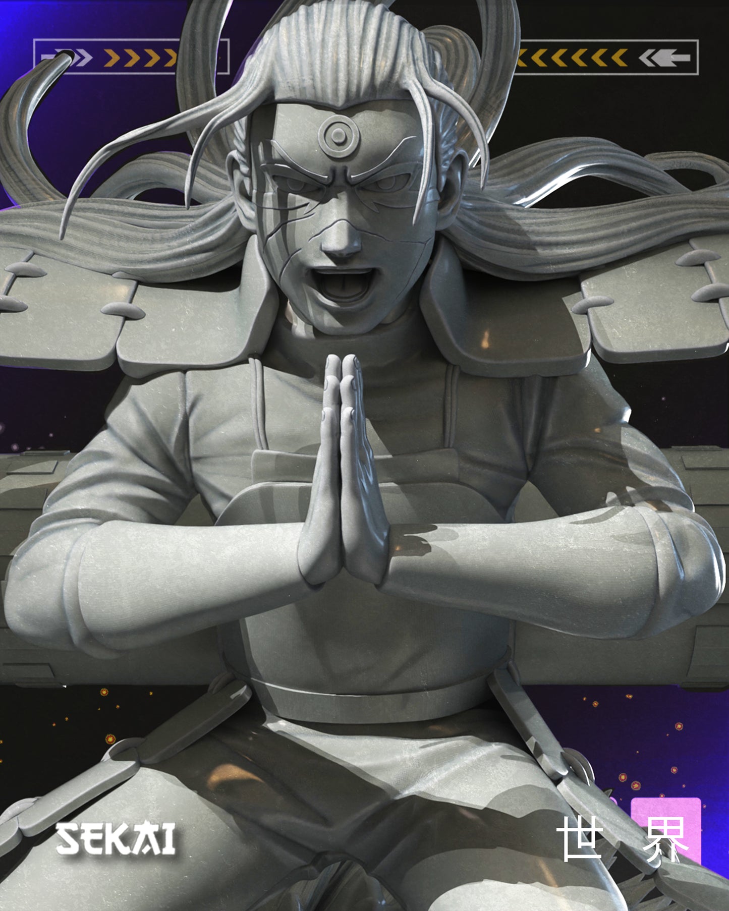Hashirama - Unassembled and Unpainted Garage Kit - Model Designed by Sekai3D