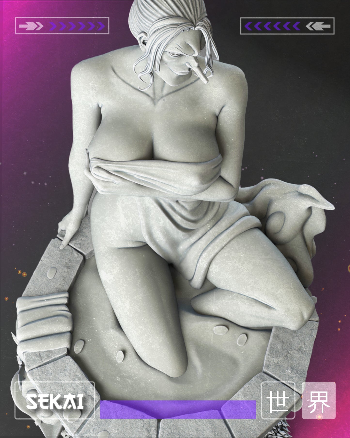 Catarina - Unassembled and Unpainted Garage Kit - Model Designed by Sekai3D