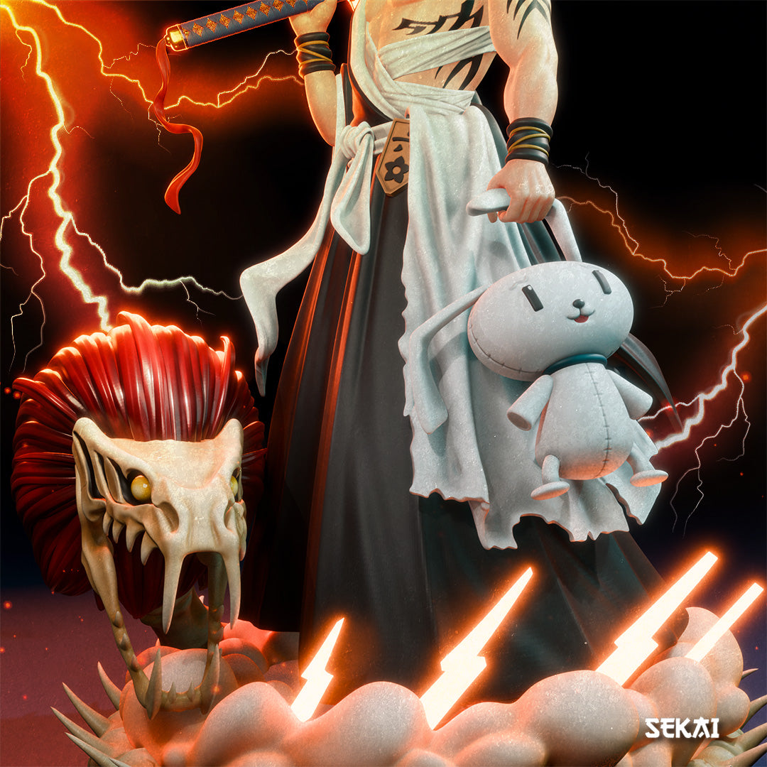 Renji - Unassembled and Unpainted Garage Kit - Model Designed by Sekai3D