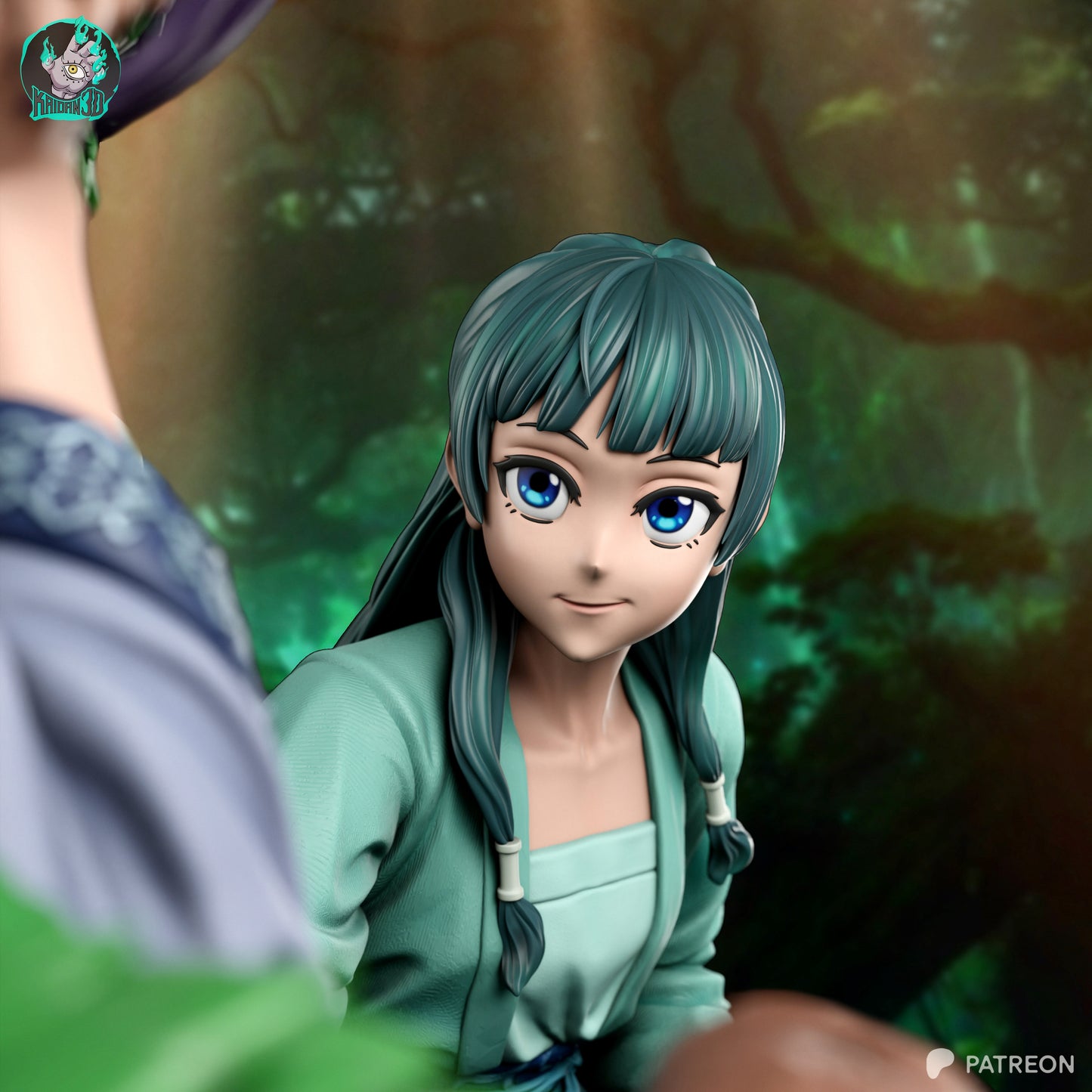 Jinshi x MaoMao - Unassembled and Unpainted Garage Kit - Model Designed by Kaidan3D