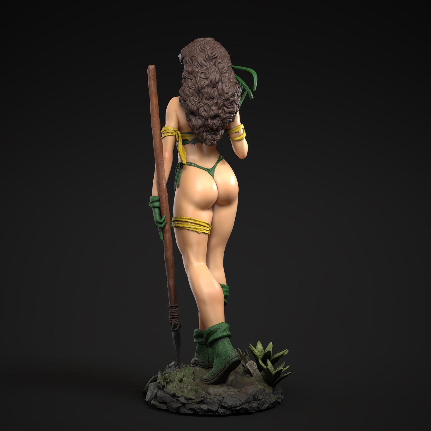 Rogue Savage Lands - Unassembled and Unpainted Garage Kit - Model Designed by Abe3d and Jungles
