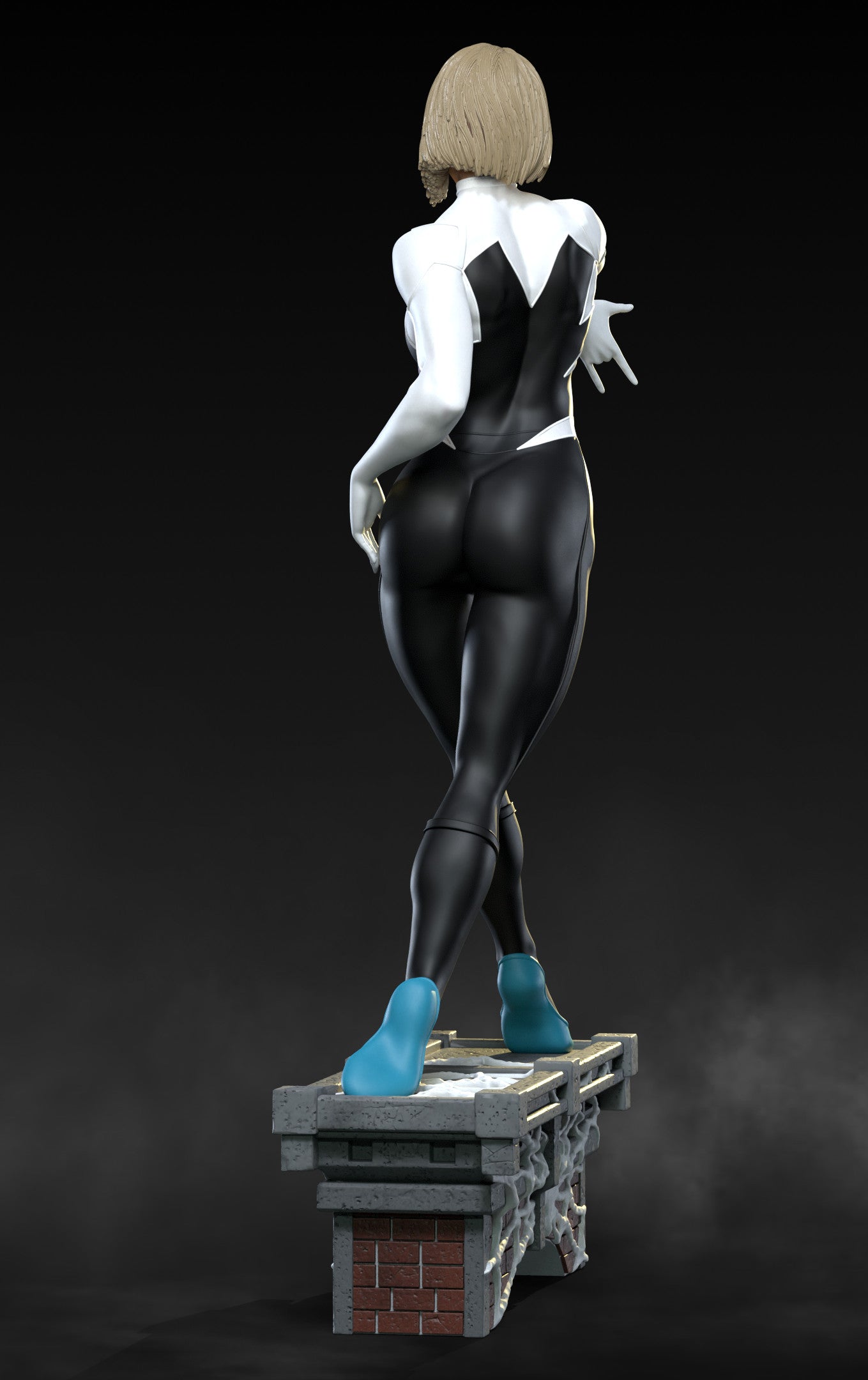 Spider-Gwen - Unassembled and Unpainted Garage Kit - Model Designed by Abe3d/MATC3D