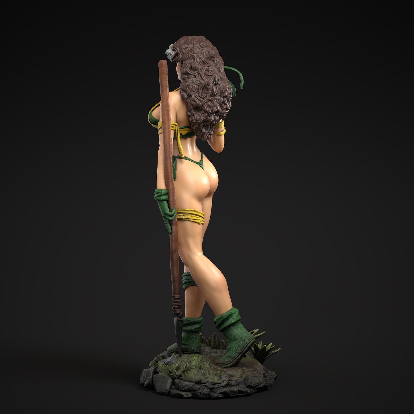Rogue Savage Lands - Unassembled and Unpainted Garage Kit - Model Designed by Abe3d and Jungles