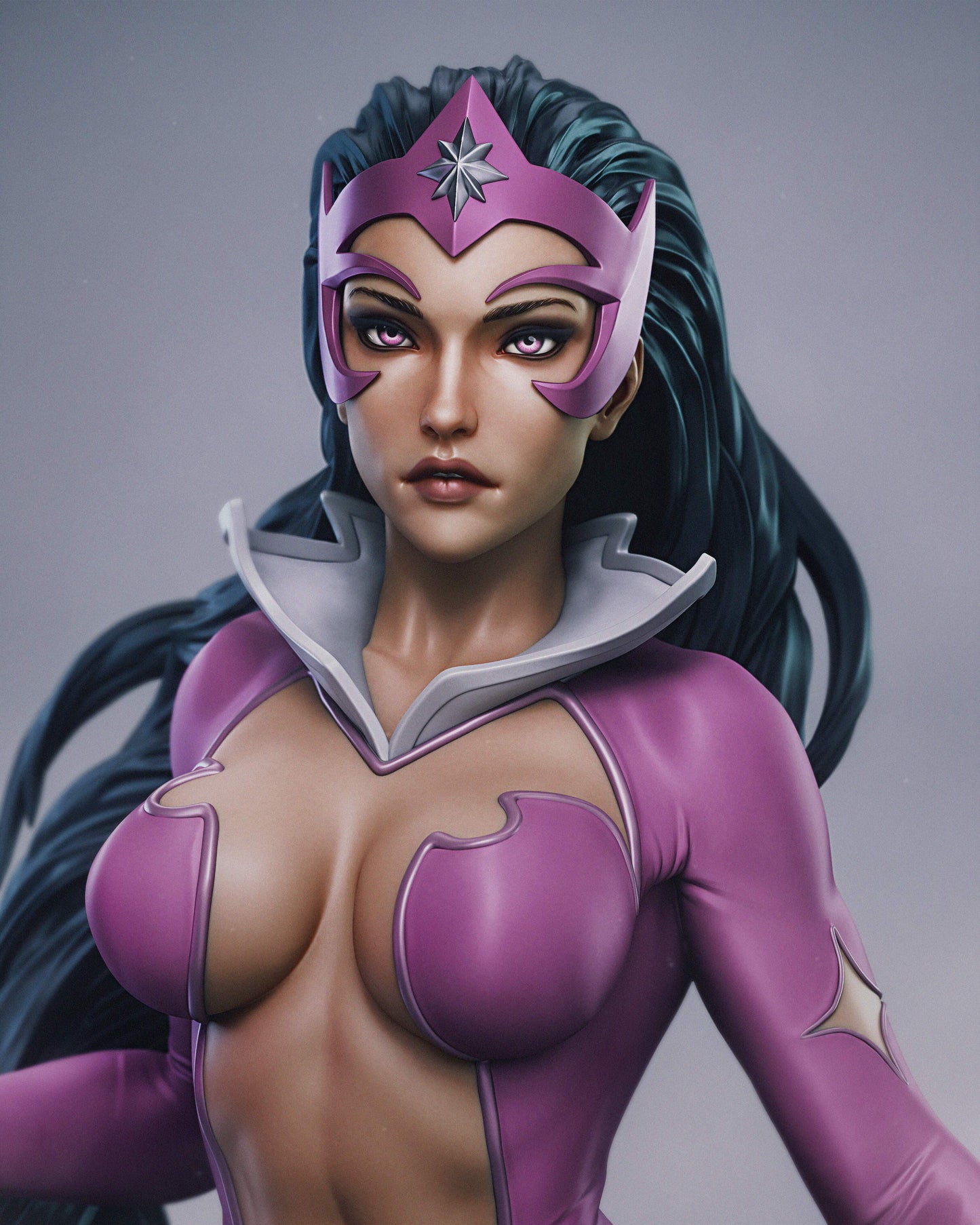 Star Sapphire - Unassembled and Unpainted Garage Kit - Model Designed by Abe3D/RoneJr
