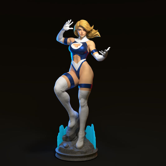 Sue Storm - Unassembled and Unpainted Garage Kit - Model Designed by Abe3d