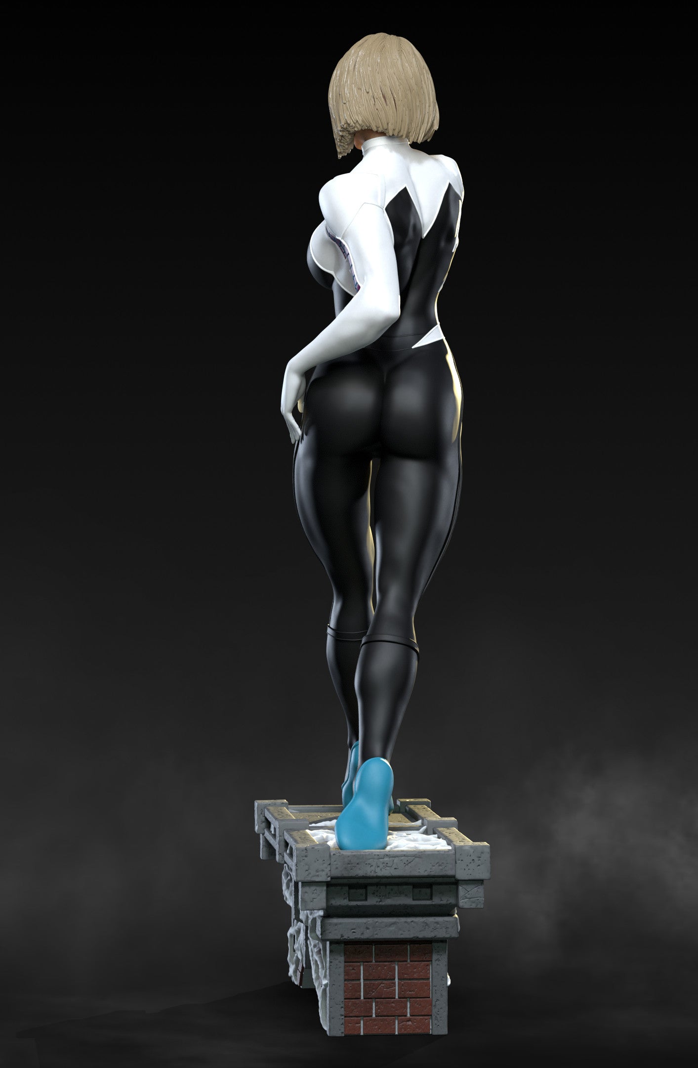 Spider-Gwen - Unassembled and Unpainted Garage Kit - Model Designed by Abe3d/MATC3D