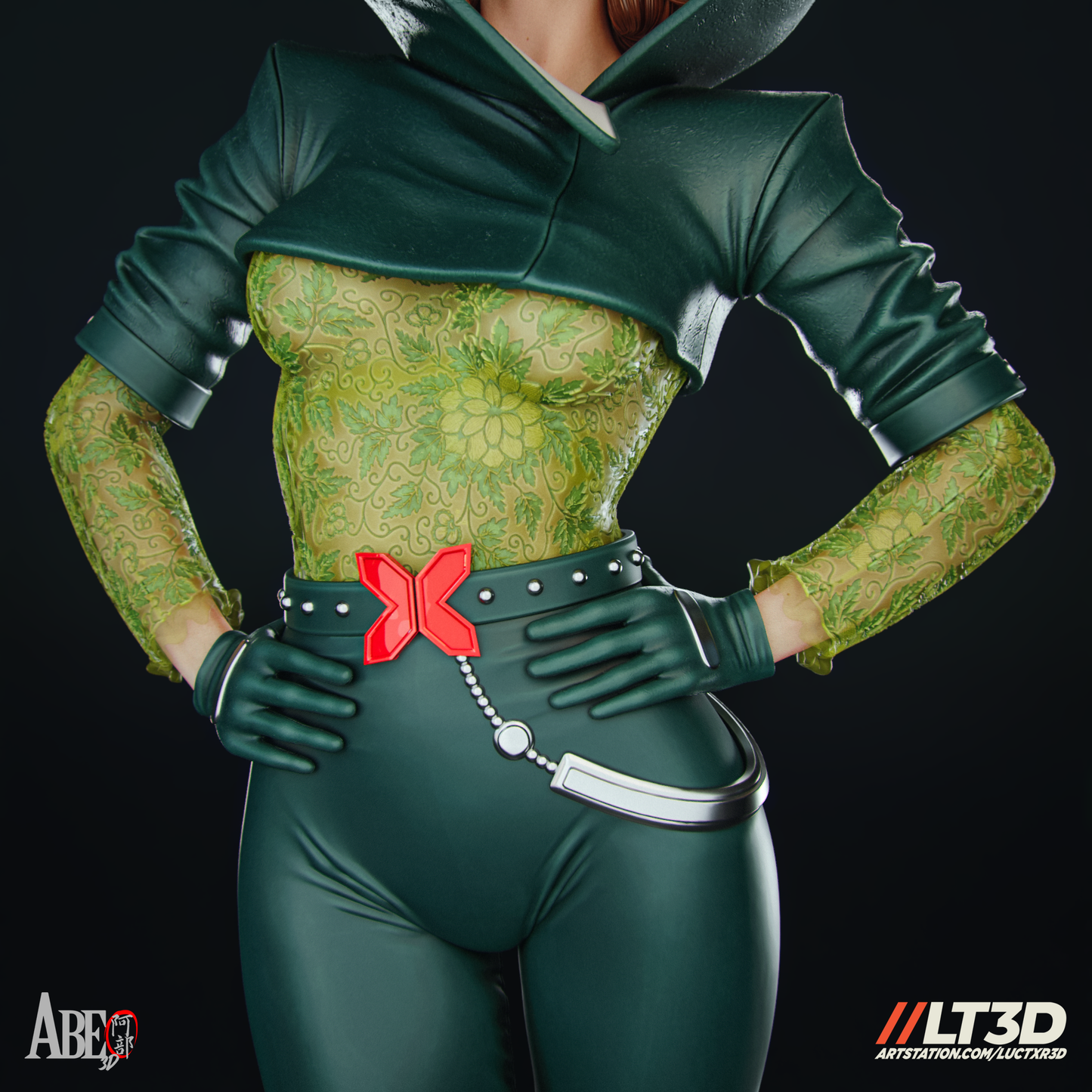 Hellfire Gala Rogue - Unassembled and Unpainted Garage Kit - Model Designed by Abe3d/LT3D