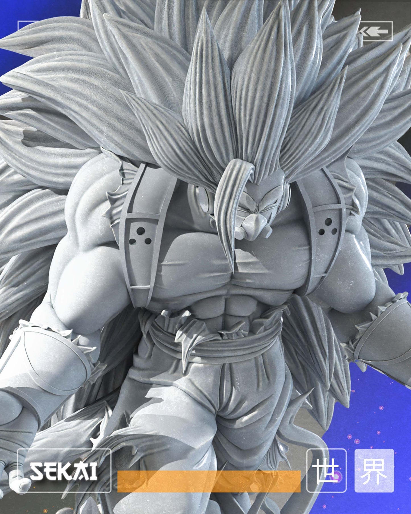 Cumber - Unassembled and Unpainted Garage Kit - Model Designed by Sekai3D