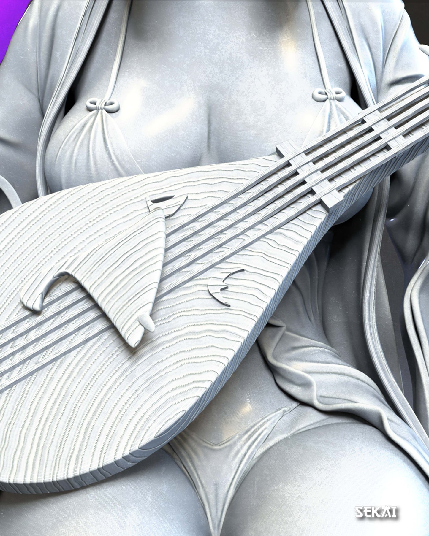 Nakime - Unassembled and Unpainted Garage Kit - Model Designed by Sekai3D