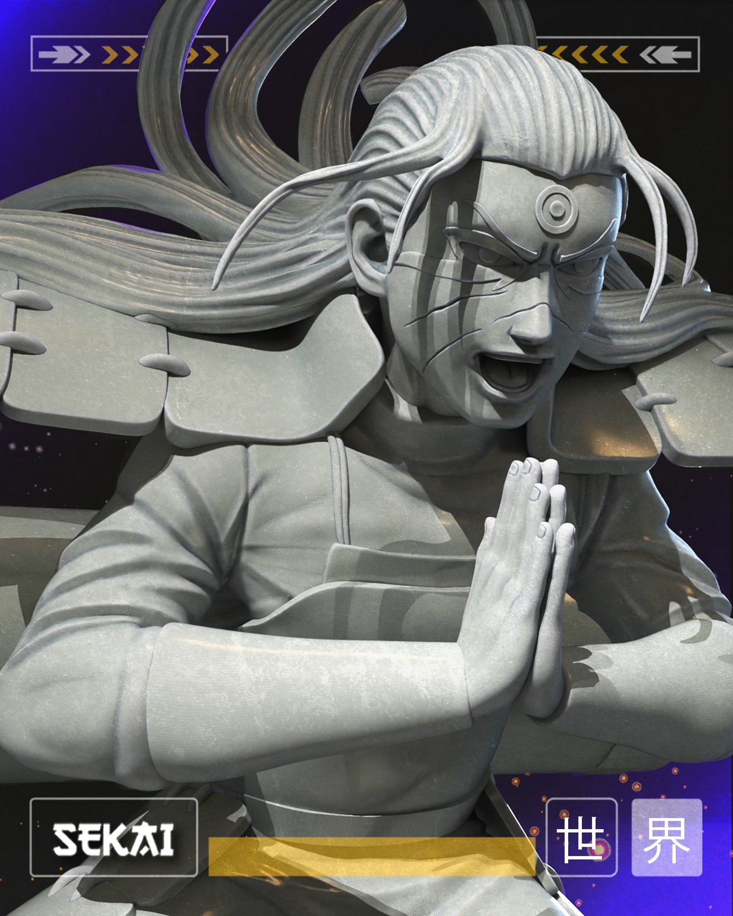 Hashirama - Unassembled and Unpainted Garage Kit - Model Designed by Sekai3D