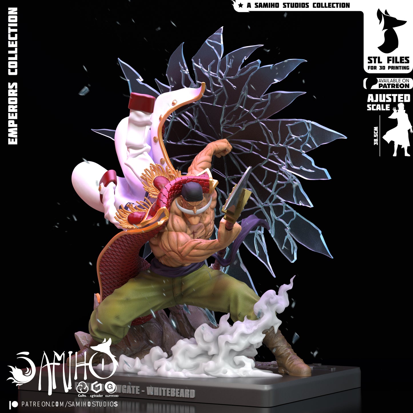WhiteBeard - Unassembled and Unpainted Garage Kit - Model Designed by Samiho Studios