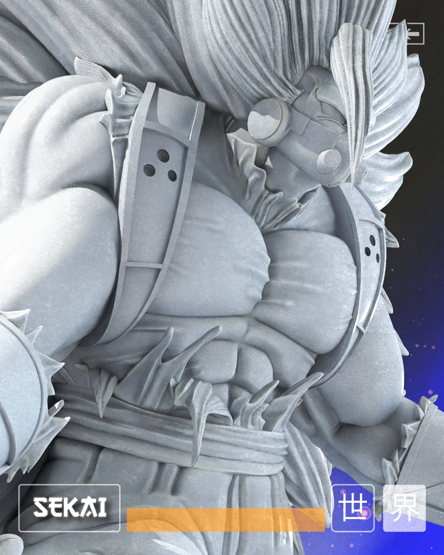 Cumber - Unassembled and Unpainted Garage Kit - Model Designed by Sekai3D