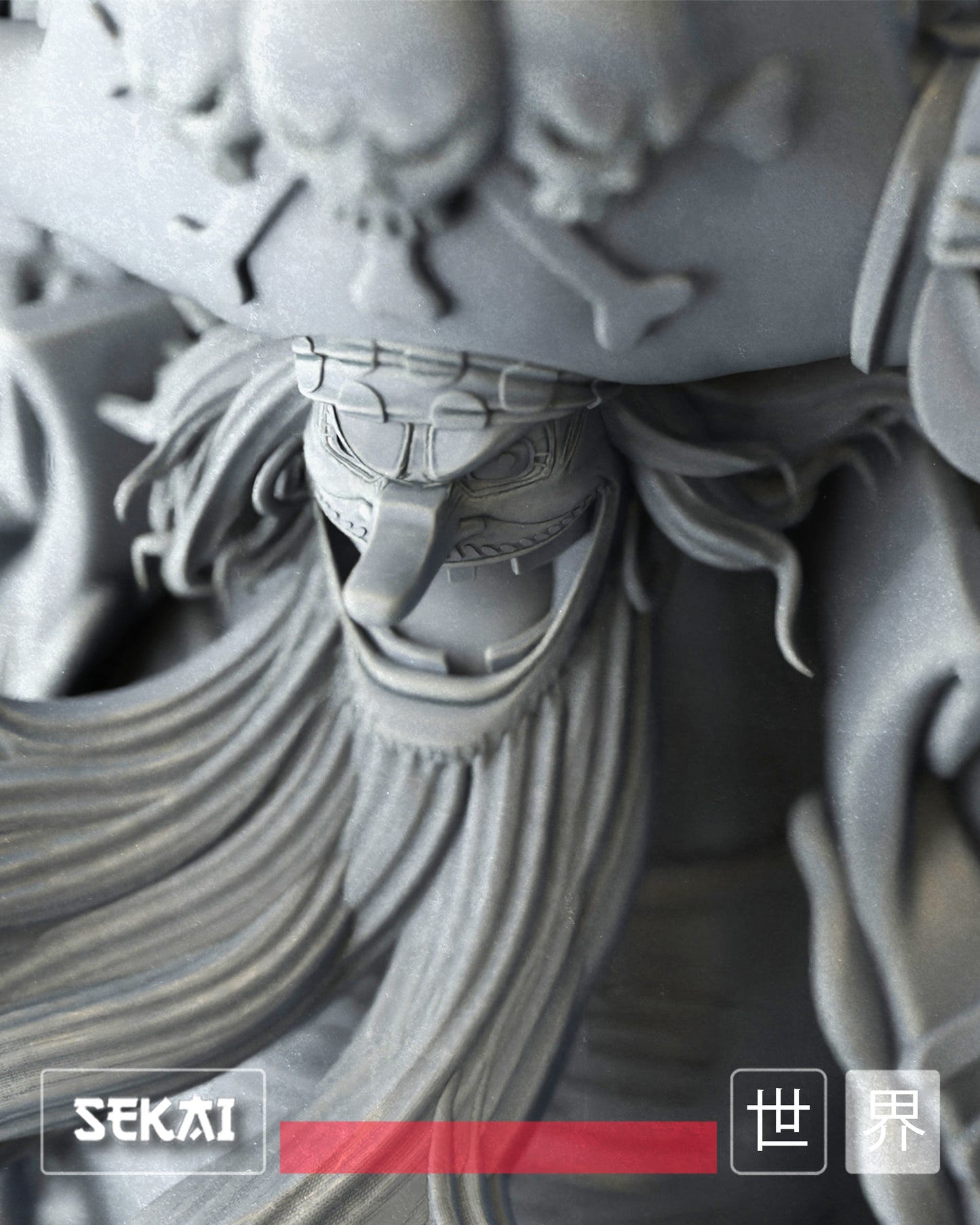 Marshall D. Teach - Unassembled and Unpainted Garage Kit - Model Designed by Sekai3D