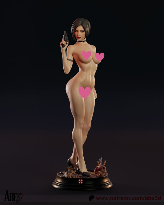 Ada NSFW - Unassembled and Unpainted Garage Kit - Model Designed by Abe3D
