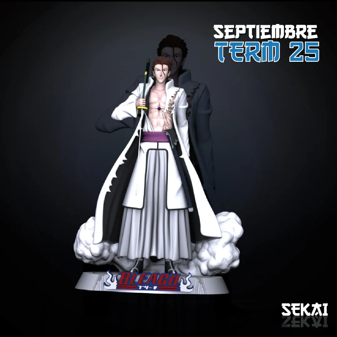 Aizen - Unassembled and Unpainted Garage Kit - Model Designed by Sekai3D