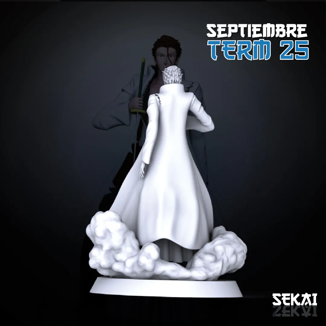 Aizen - Unassembled and Unpainted Garage Kit - Model Designed by Sekai3D