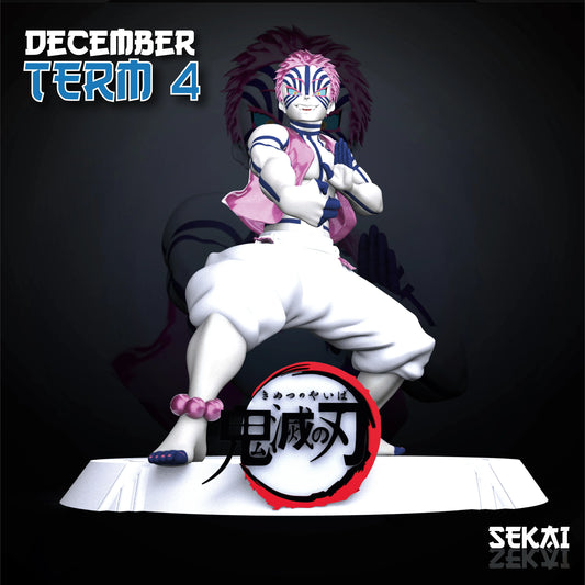 Akaza - Unassembled and Unpainted Garage Kit - Model Designed by Sekai3D