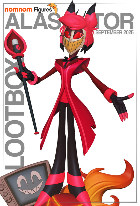 Alastor - Unassembled and Unpainted Garage Kit - Model Designed by NomNom Figures