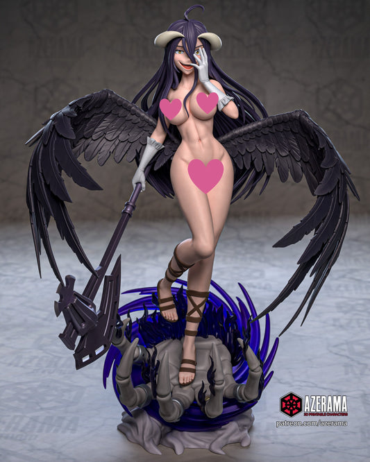 Albedo (NSFW) - Unassembled and Unpainted Garage Kit - Model Designed by Azerama