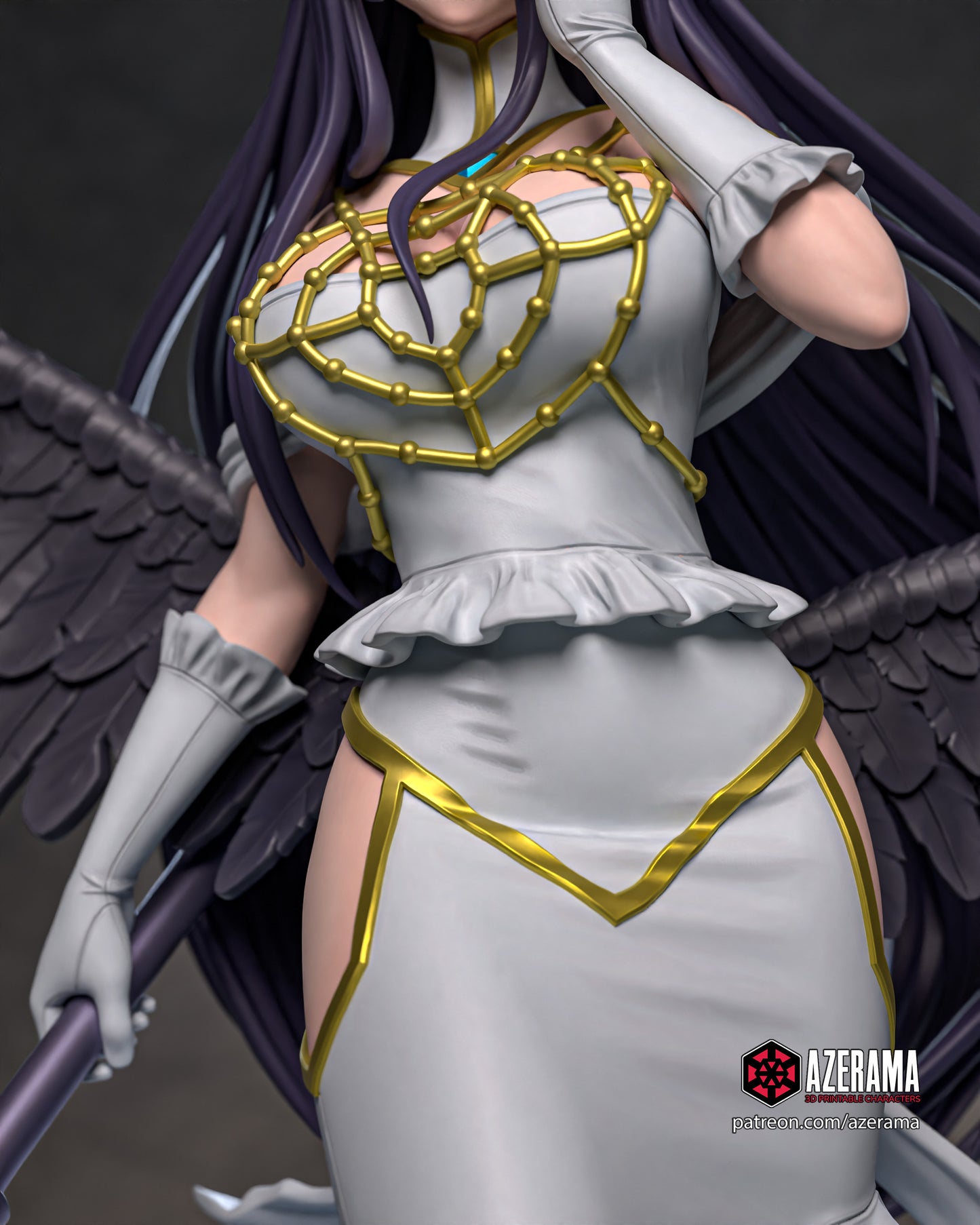 Albedo - Unassembled and Unpainted Garage Kit - Model Designed by Azerama