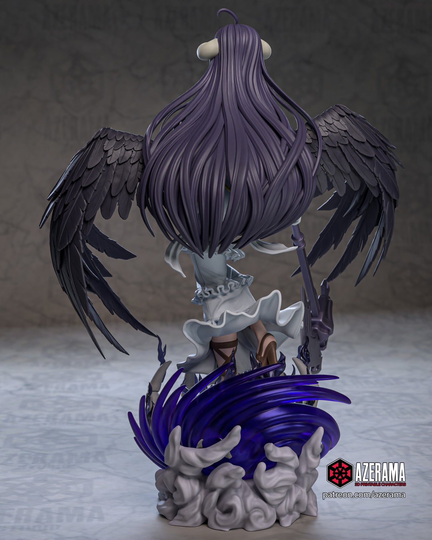 Albedo - Unassembled and Unpainted Garage Kit - Model Designed by Azerama