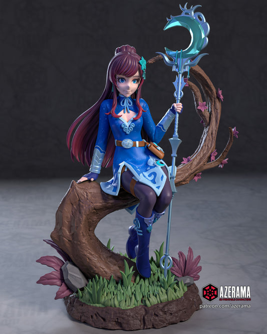 Aoi Haruka - Unassembled and Unpainted Garage Kit - Model Designed by Azerama