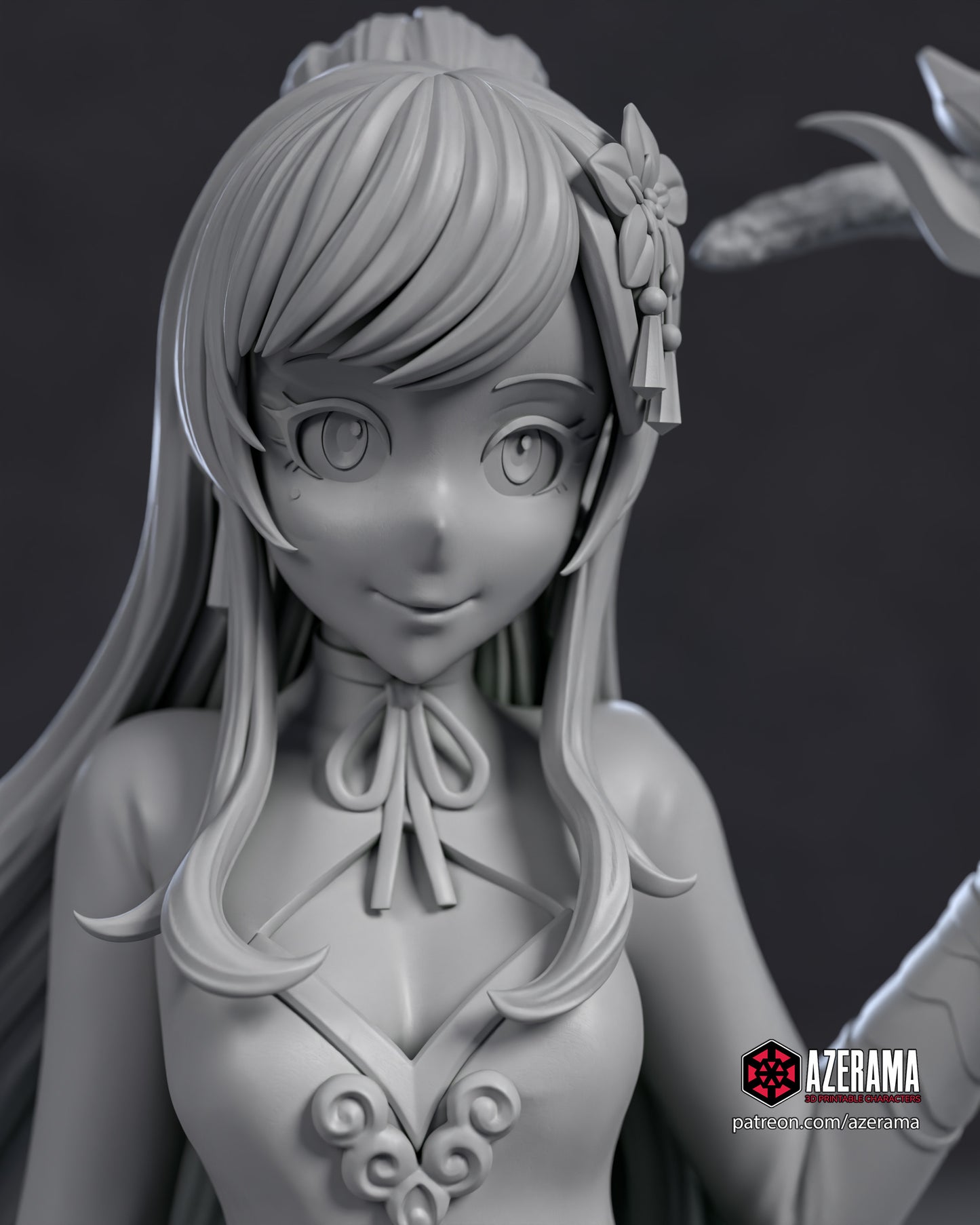 Aoi Haruka - Unassembled and Unpainted Garage Kit - Model Designed by Azerama
