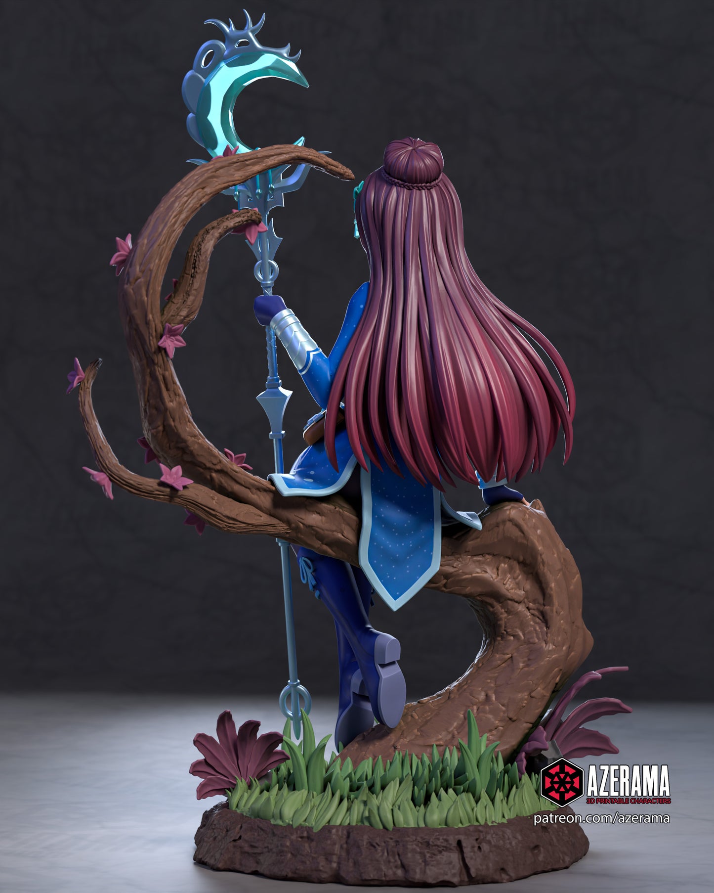 Aoi Haruka - Unassembled and Unpainted Garage Kit - Model Designed by Azerama
